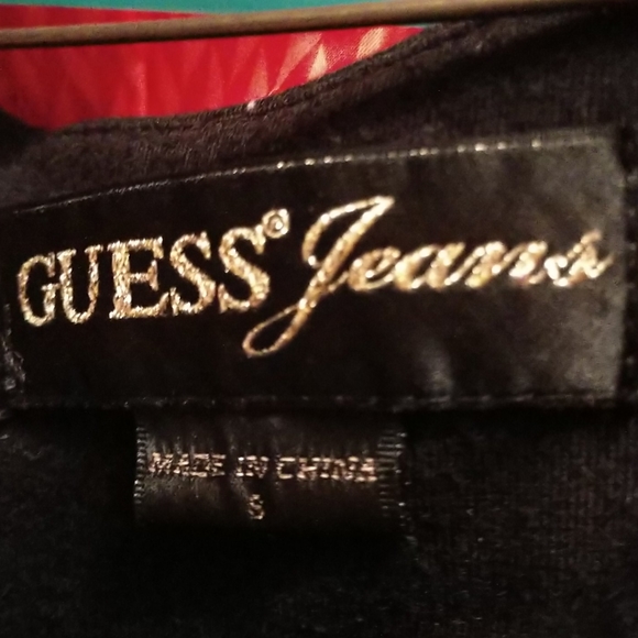 Guess Black Low Cut Top or Swim Cover-up - Picture 5 of 5